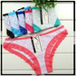 Pack of 2 Cotton Printed Thong High Cut Seamless Panties