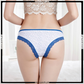 Pack of 2 Cotton Printed Thong High Cut Seamless Panties