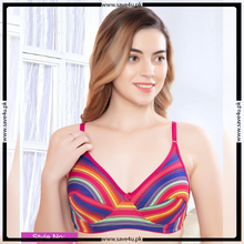 Load image into Gallery viewer, Non-Padded Cute Printed Design Comfy Wireless Bra
