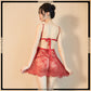 V-neck Lace Short Babydoll Lingerie