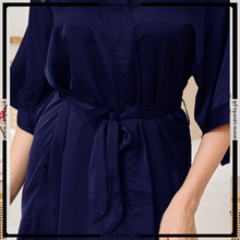 Load image into Gallery viewer, Satin Silk Kimono Robe Lingerie
