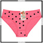 Polka Dot Cotton Brief Panties