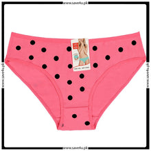 Load image into Gallery viewer, Polka Dot Cotton Brief Panties
