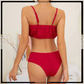 Lace Trim Fancy See Through Lingerie Set