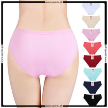 Load image into Gallery viewer, Pack of 3 Full Coverage Seamless Cotton Panties
