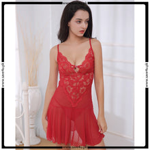 Load image into Gallery viewer, Deep V-Neck Babydoll Lingerie For Special
