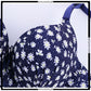 Push up Padded Floral Underwire Bra and Panty Set