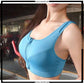 Ladies Yoga Front Closure Thin Padded Sports Bra