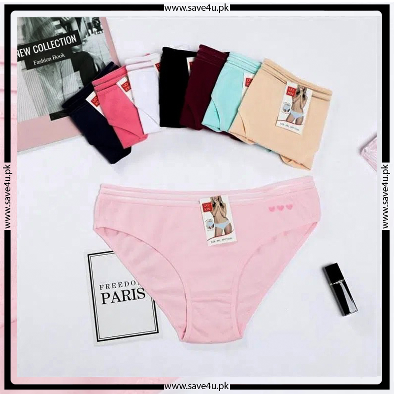 Ladies Comfy Soft Brief Cotton Panties