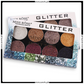 MISS ROSE 8 Colors Glitter Eyeshadow Palette