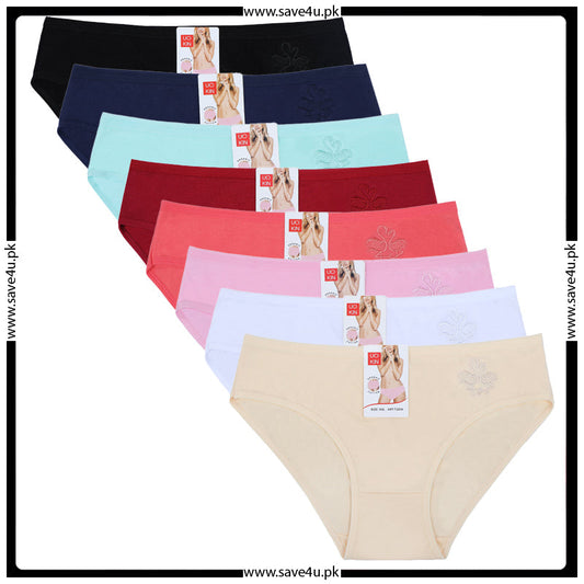 Pack of 3 Full Coverage Seamless Cotton Panties