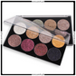 MISS ROSE 8 Colors Glitter Eyeshadow Palette