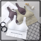Alaxendre Wireless Removable Pads Pullover Bra