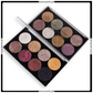 MISS ROSE 8 Colors Glitter Eyeshadow Palette