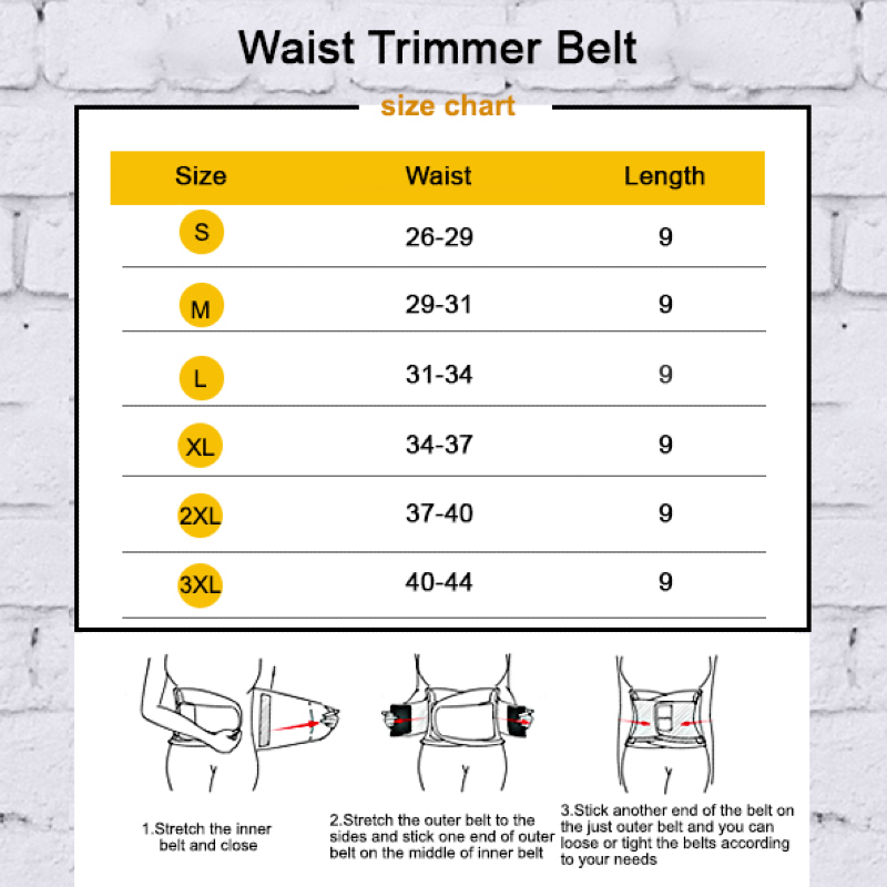 Tummy Control Waist Trainer Corset Belt