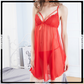 Deep V Neck Lingerie With Matching Pantie