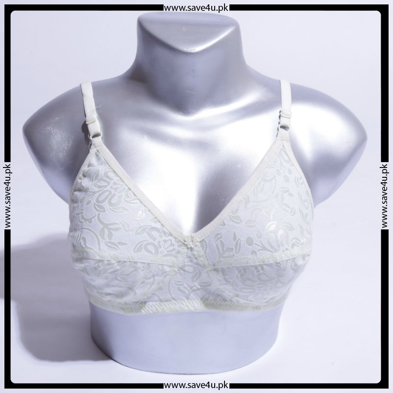 Cotton Unlined Non Padded Wirefree Bra
