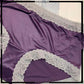 Pack of 2 Ladies Mid Waist Trim Lace Design Soft Silk Panties