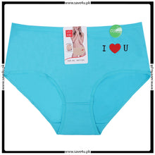 Load image into Gallery viewer, Pack of 2 Cotton Brief Invisible Panties For Ladies
