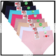 Load image into Gallery viewer, Pack of 2 Cotton Brief Invisible Panties For Ladies
